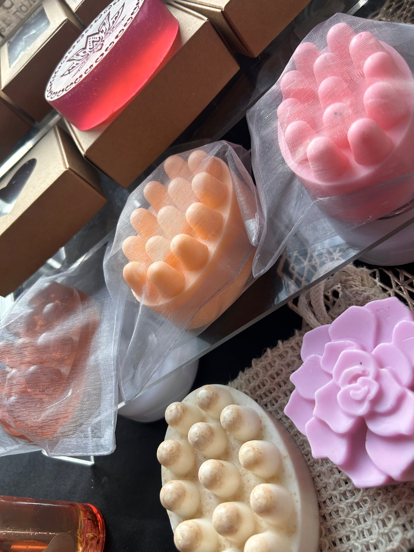 Shea Butter Massage Bar – Deep Hydration & Relaxation