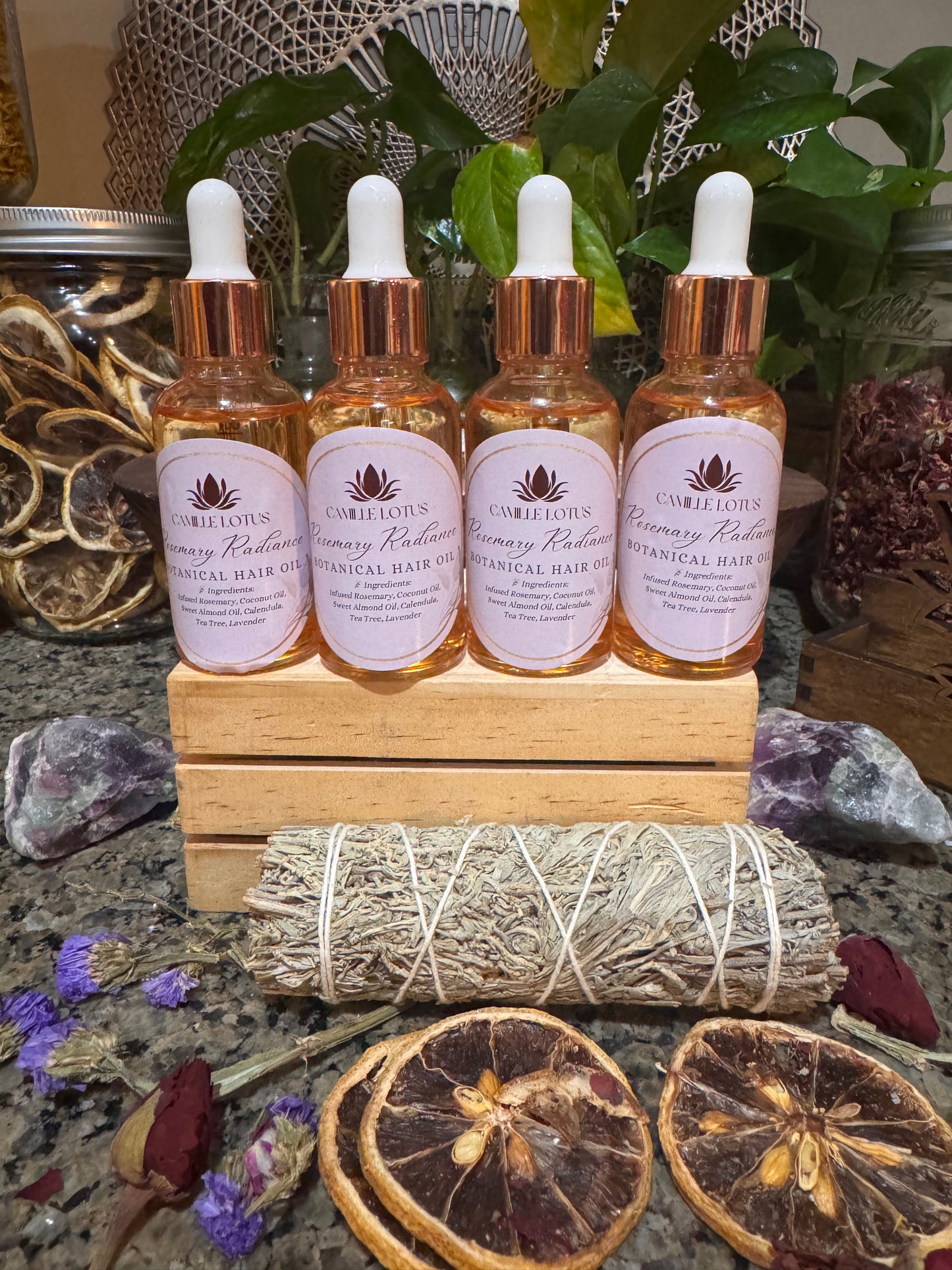 Rosemary Radiance Hair Oil